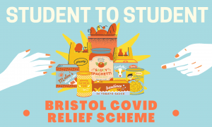 Student to Student Bristol Covid Relief Scheme banner