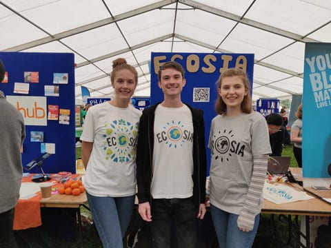 Image of Ecosia student campaign team