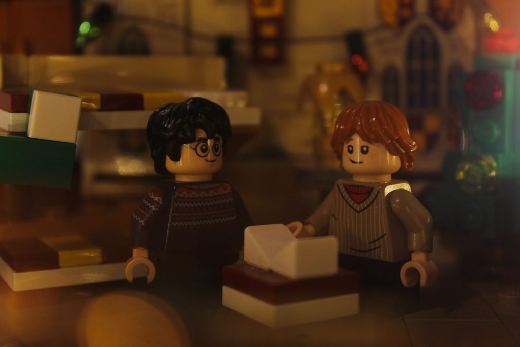 Harry Potter scene made with lego